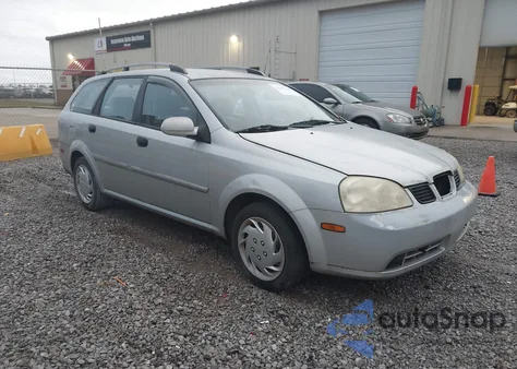2005 Suzuki Forenza S из США, поврежденный, VIN KL5JD86Z65K111232